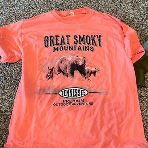 Bright pink tennesee shirt